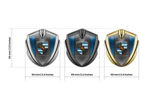 Porsche Badge Auto Lusso Disegno Lussuoso Lega